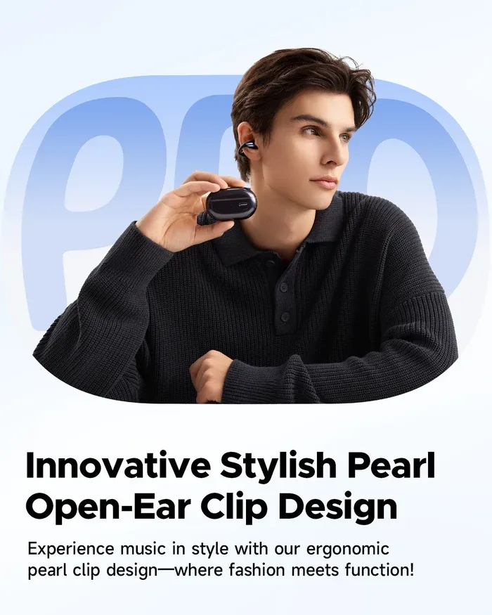 Soundpeats Open-ear Clip-on Earbuds PearlClip Pro - Image 5