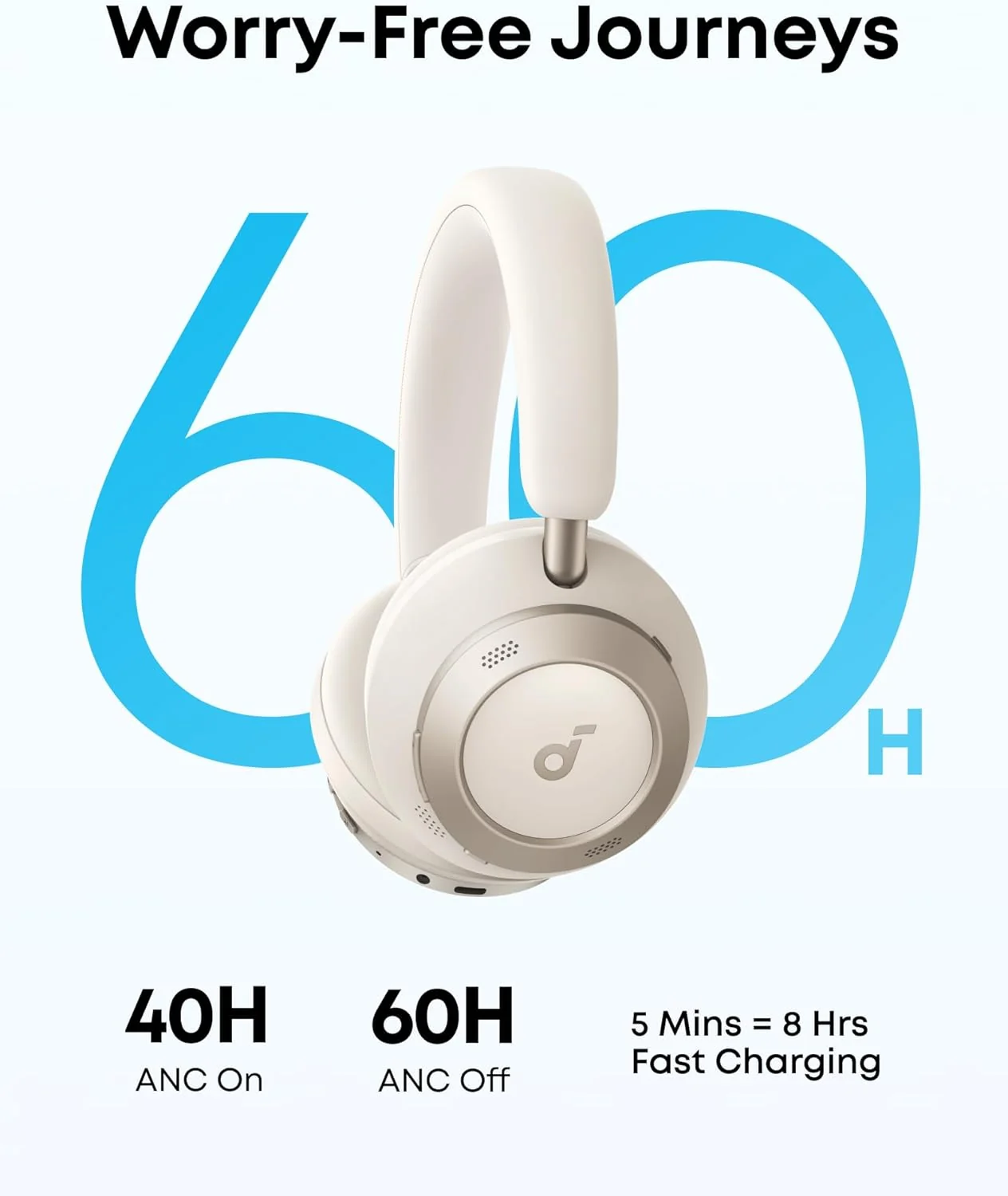 Anker Space One Pro Foldable Over-Ear Headphones - Image 9