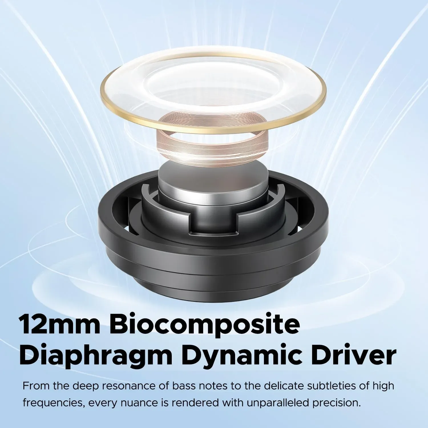 Soundpeats Clear True Wireless Earbuds - Black - Image 3