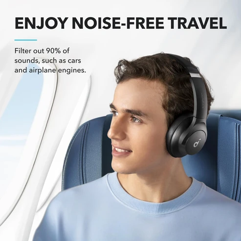 Anker Soundcore Q20i Hybrid Active Noise Cancelling Headphones - Image 5