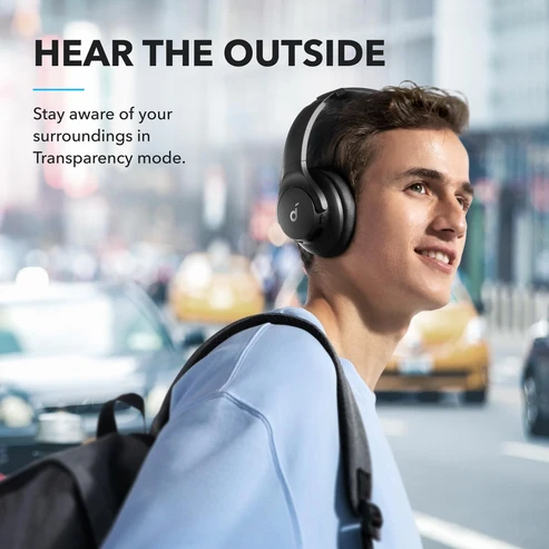 Anker Soundcore Q20i Hybrid Active Noise Cancelling Headphones - Image 7