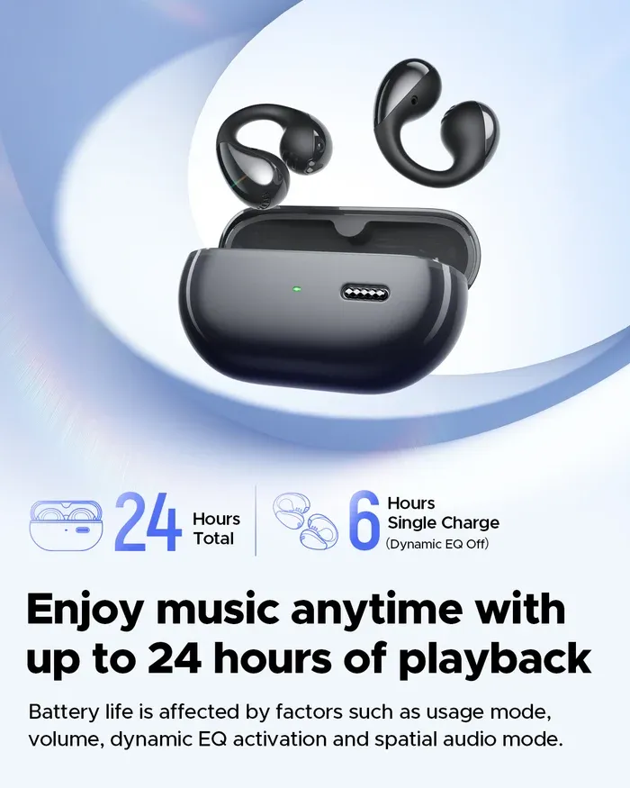 Soundpeats Open-ear Clip-on Earbuds PearlClip Pro - Image 7
