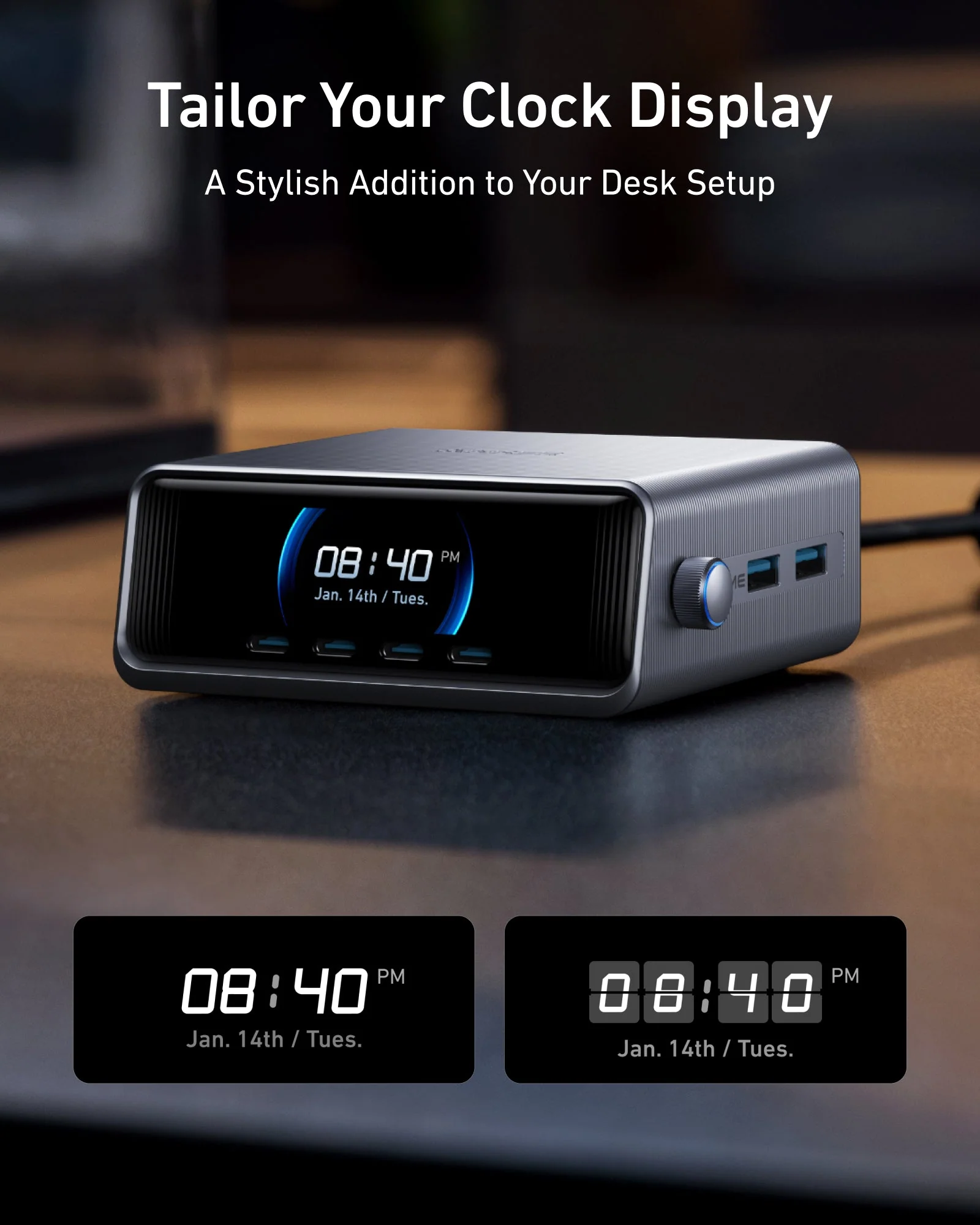 Anker Prime Charger (250W, 6 Ports, GaNPrime) - Image 2