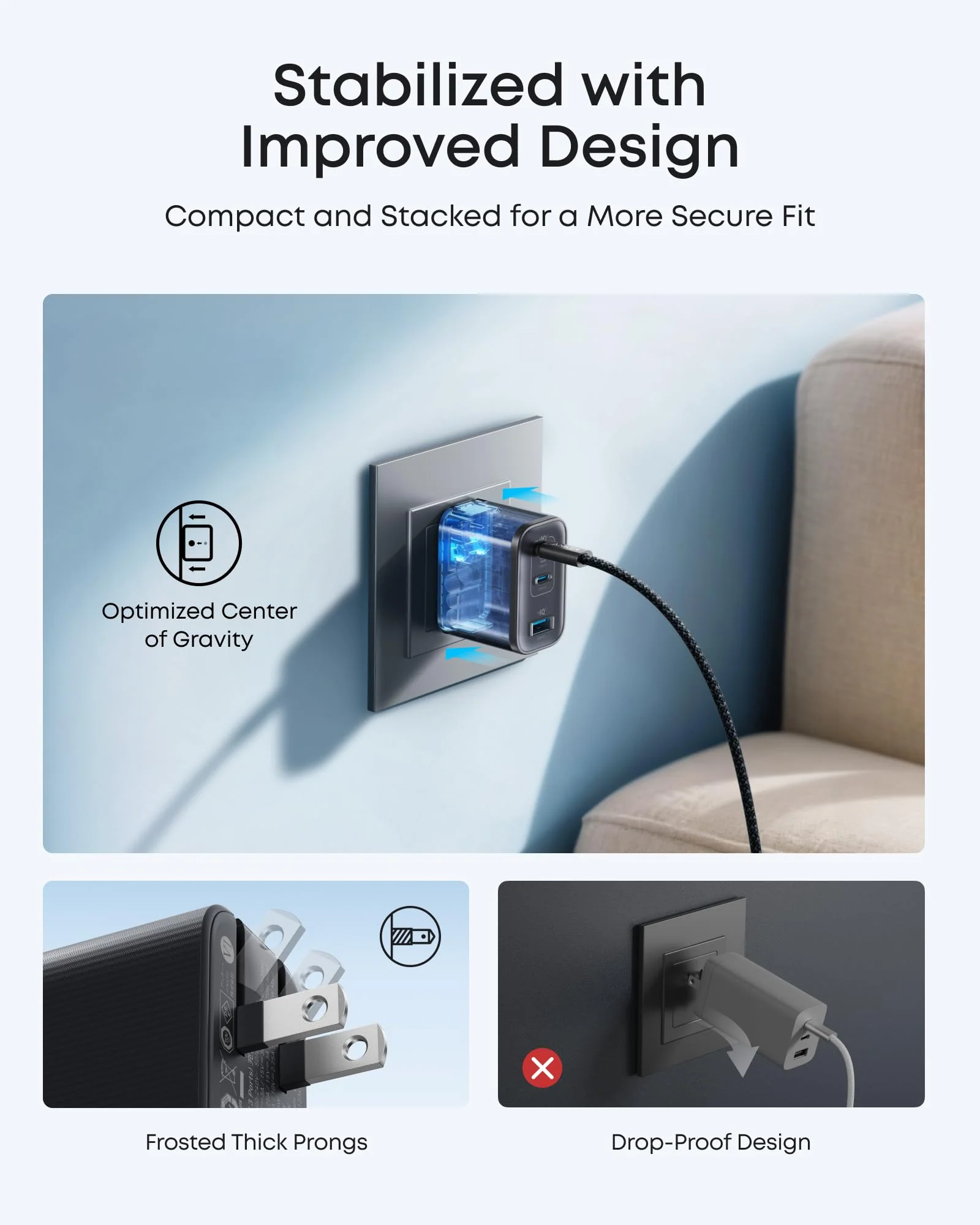 Anker Nano Charger (70W, 3 Ports) - Image 2