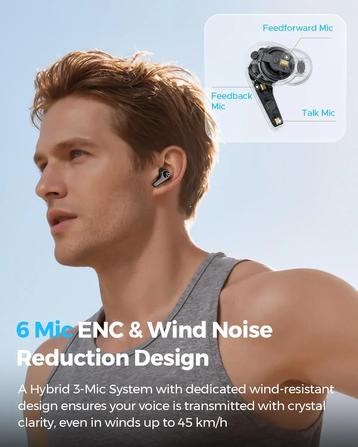 Soundpeats C30 Hybrid ANC Wireless Earbuds - Image 6